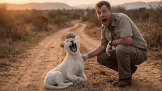 A White Lion Cub With A Tumor Approached A Ranger &mdash; What He Discovered Next Was Shocking