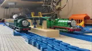 プラレールトーマス からかわれたピーター・サム