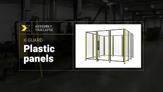 Timelapse of Plastic - Why use Axelent plastic machine guarding panels in an automation facility?