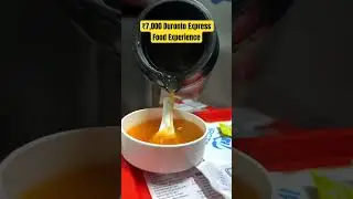 ₹7,000 Duronto Express First AC Food Review #train #durantoexpress #punehowrahtrain #firstac