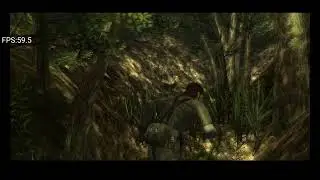 Retroid Pocket 5 Metal Gear Solid 3 snake eater 3ds gameplay 4x resolution 60fps