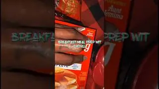Breakfast meal prep wit Ja&rsquo;NaeDaDoll // How do you make your chocolate waffles ?