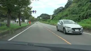 4K　国道11号・西条市バイパス～愛媛県道13号・産業道路～国道11号・小松バイパスの往復　等速　愛媛県西条市など　2023年9月撮影