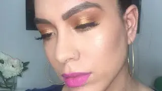 Easy Bronzy Summery Look