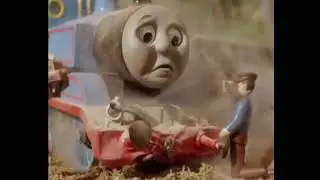 Ruby reacts to Thomas falls down the slope 