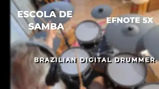 BRAZILIAN DIGITAL DRUMMER - SAMBA SCHOOL - ESCOLA DE SAMBA - EFNOTE 5X - FIRST NOTE KIT (CUSTOMIZED)