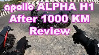 Apollo Alpha H1| Review | After 1000 KM| Vlog| Tamil