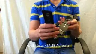 FetishWorks Leather Male Chastity Device with Waist Harness