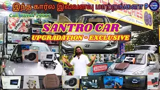 Santro Car Unbelievable Transformation! Latest Car Accessories That Make It Look Brand New|Exclusive