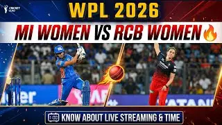 WPL 2026: MI Women vs RCB Women 1st Match, Know about Live Streaming, Time, Venue & Head to Head