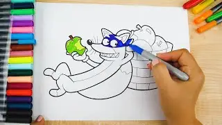 Coloring Book Pages Swiper | Dora the Explorer | Art Colours with Colored Markers