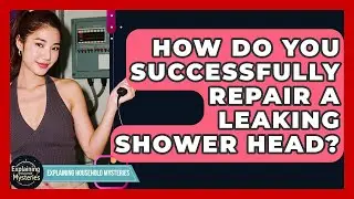 How Do You Successfully Repair A Leaking Shower Head? - Explaining Household Mysteries