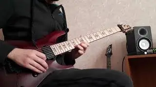 DARKSEED - Counting Moments (Solo Cover by Amir Soltanzadeh)