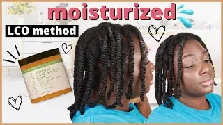 Let's moisturize and twist my hair with this new pomade