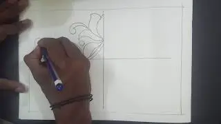 Tracing method of design drawing |Easy to draw design drawing |textile design.