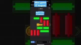Мини игра Хомяк 17 августа Mini game Hamster 17 August #minigames #hamster #миниигры #минииграхомяк