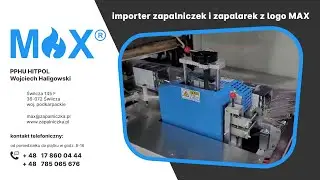 Produkcja zapalarek piezoelektrycznych GH11 - lufka wysuwana MAX w nowoczesnej fabryce w Chinach