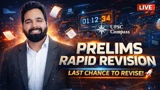 UPSC / State PCS Prelims Rapid Revision LIVE | Daily 5 PM | High Scoring Session | Gaurav Sir