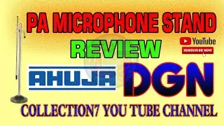 microphone stand |  DGN microphone stand review | ahuaj dgn mic stand | ahuja mic stand |