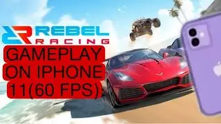 Rebel Racing Gameplay on iphone 11 with High Graphics