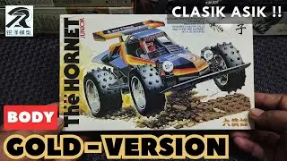 THE HORNET JR - BODY GOLD VERSION - RZ MODEL (RUIZE) MINI 4WD - KIT CLASSIC - TAMIYA KW