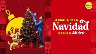 Navidad bien pensada en Metro.