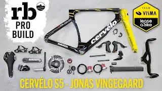 INSIDE Jonas Vingegaards new Cerv&eacute;lo S5 2026 | WorldTour Dream Build (7.310 g) #cervelo #vingegaard