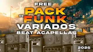 PACK DE FUNK FUNK RAVE ACAPELLA MELODIA 2025 DRUMKIT FUNK