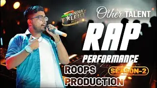 RAP PERFORMANCE BY [ NUNCLONE MUSIC ] ROOPS PRODUCTION | INDIA'S TALENT WAR | SEASON 2 [ ITW ]