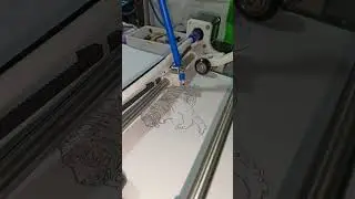 high speed pen plotter machine