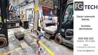 Fg-Tech Cięcie i wiercenie betonu