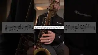 Fascinating triad pair Harmonic Min i -- vi dim 😮 #saxophone #jazz #music