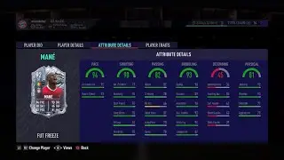 FIFA 21 - SADIO MANE FUT FREEZE PLAYER REVIEW!