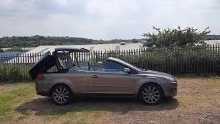 Ford Focus MK2 convertible roof open and close