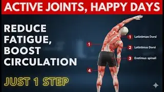 Full Body Stretch to Reduce Fatigue and Boost Circulation After 60