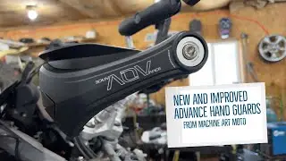 Install and Comparison: MachineArt Moto ADVance Hand Guards version 2.0 (Nylon / Plastic)