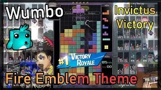 Tetris 99 Invictus Victory - Fire Emblem Theme