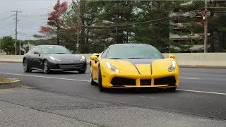 Herb Chambers Cars & Coffee October 8th - Ferrari 488 GTB, Ferrari GTC4 Lusso, + More