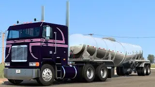 Cummins Signature 600 Powered Freightliner FLB - Pesticides Hauling | TEXAS | ATS