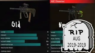 AUG IS DEAD!!! AUG NERF CS:GO (6/18/2019 Patch)