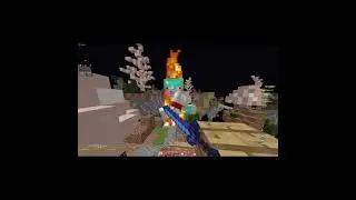 3 consecutive Pearl and Kills in Minecraft Skywars #shorts