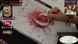 2nd Session - Belial (GBF) Lighting Study and Talky talk?  [Traditional Art]