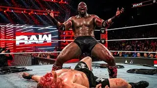 OBA FEMI Stuns WWE by Attacking Brock Lesnar on RAW! Backstage Chaos 
