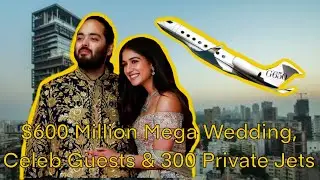 Inside the Private Aircrafts at Mukesh Ambani Sons Anant Viral Mega Wedding : Jamnagar