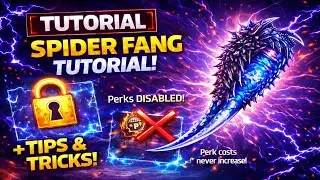 SPIDER FANG TUTORIAL! Bo7 ZOMBIES!