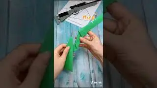 making M24 gun with papers
