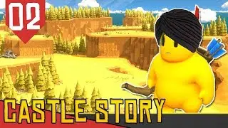 A Muralha-Escada - Castle Story Deserto #02 [S&eacute;rie Gameplay Portugu&ecirc;s PT-BR]