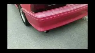 1992 Gt Mustang Flowmaster 44's