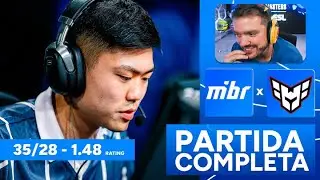 MIBR vs HEROIC - PARTIDA COMPLETA COM GAULES - IEM COLOGNE 2025