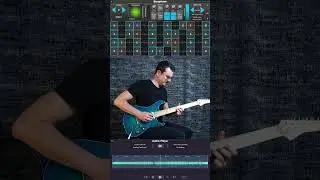 How to play Saxophone and Synth on Electric Guitar #shorts